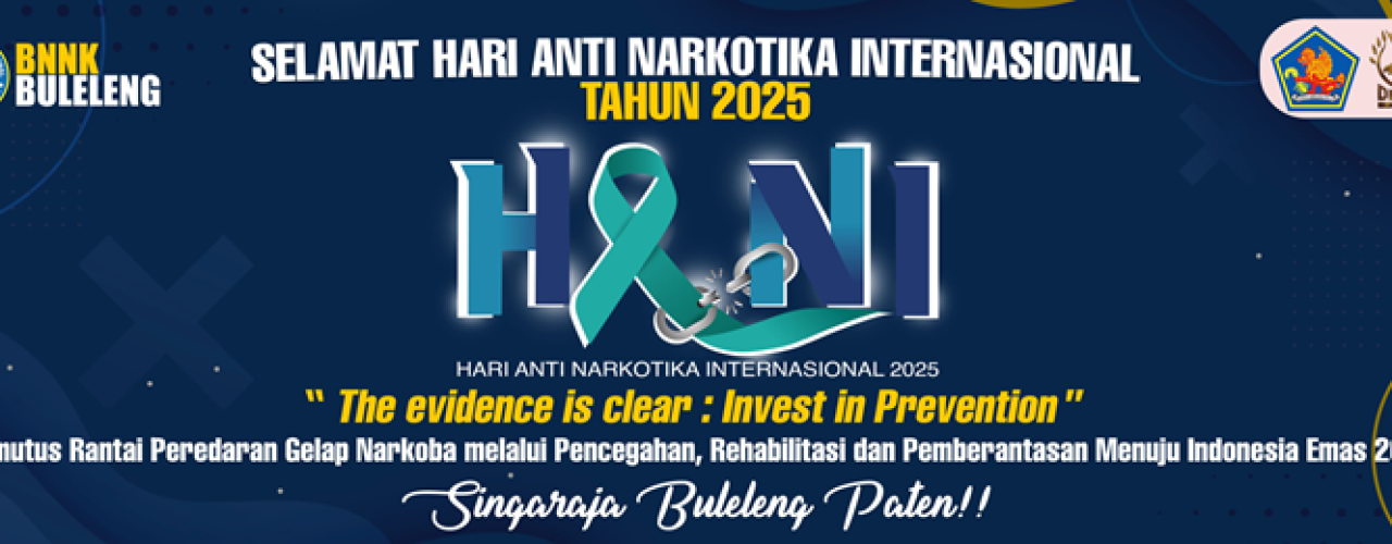 SELAMAT HARI ANTI NARKOBA INTERNASIONAL 2025